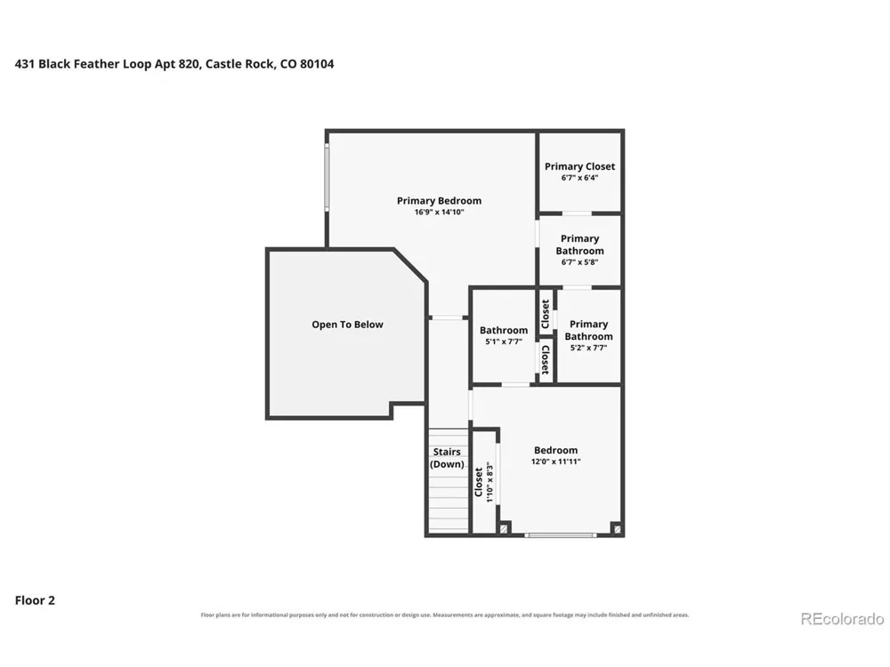 431 Black Feather Loop #820 Castle Rock, CO 80104