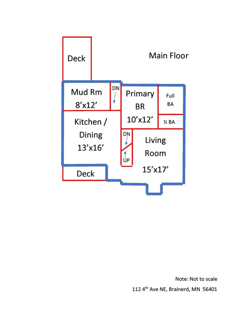 112 4th Avenue NE Brainerd, MN 56401