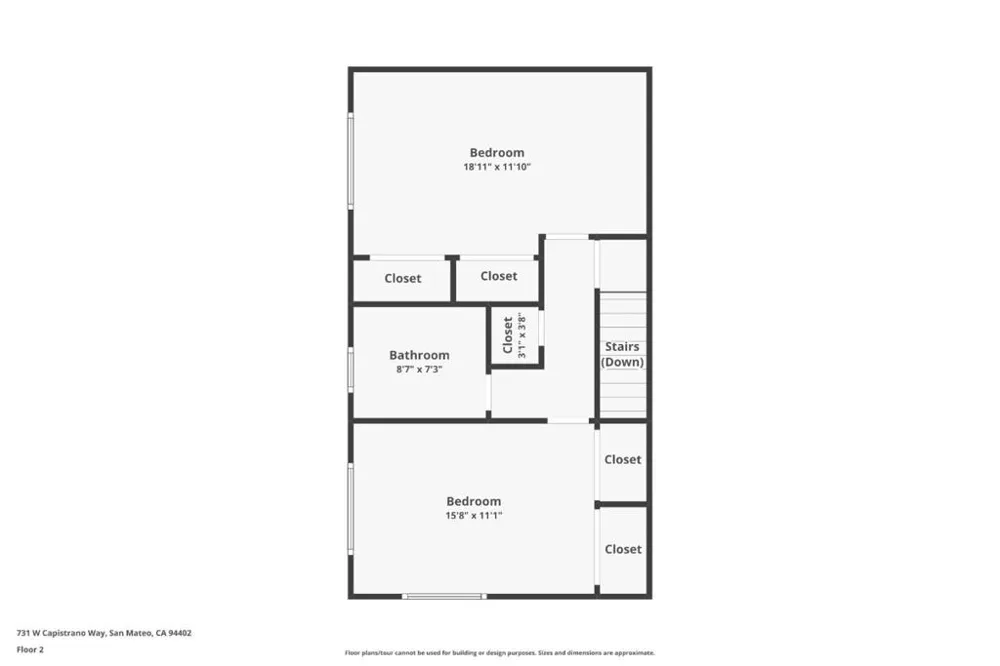 731 W Capistrano Way San Mateo, CA 94402