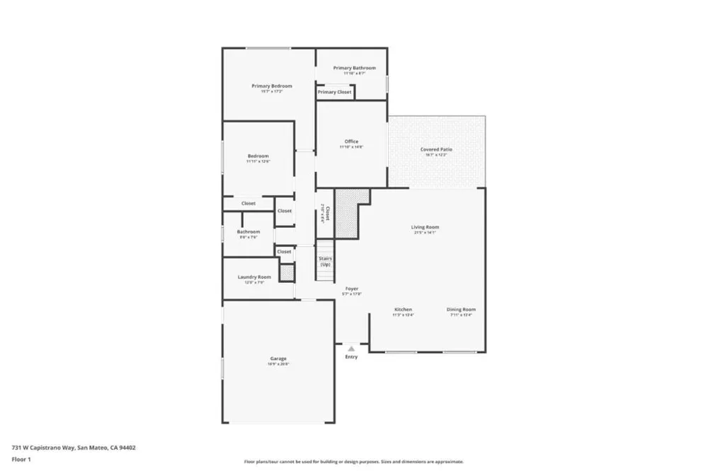 731 W Capistrano Way San Mateo, CA 94402