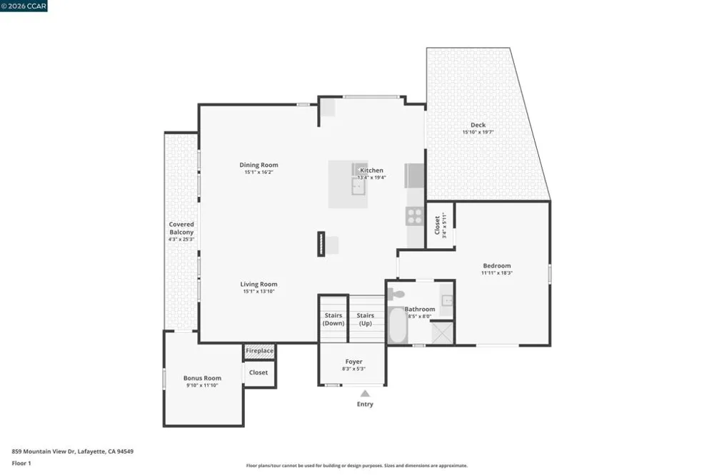 859 Mountain View Dr Lafayette, CA 94549