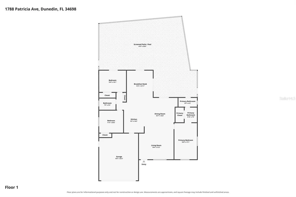 1788 PATRICIA AVENUE Dunedin, FL 34698