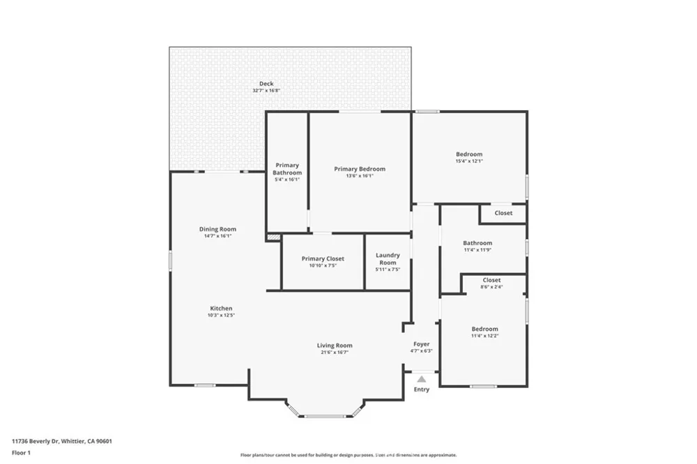 11736 Beverly Drive Whittier, CA 90601