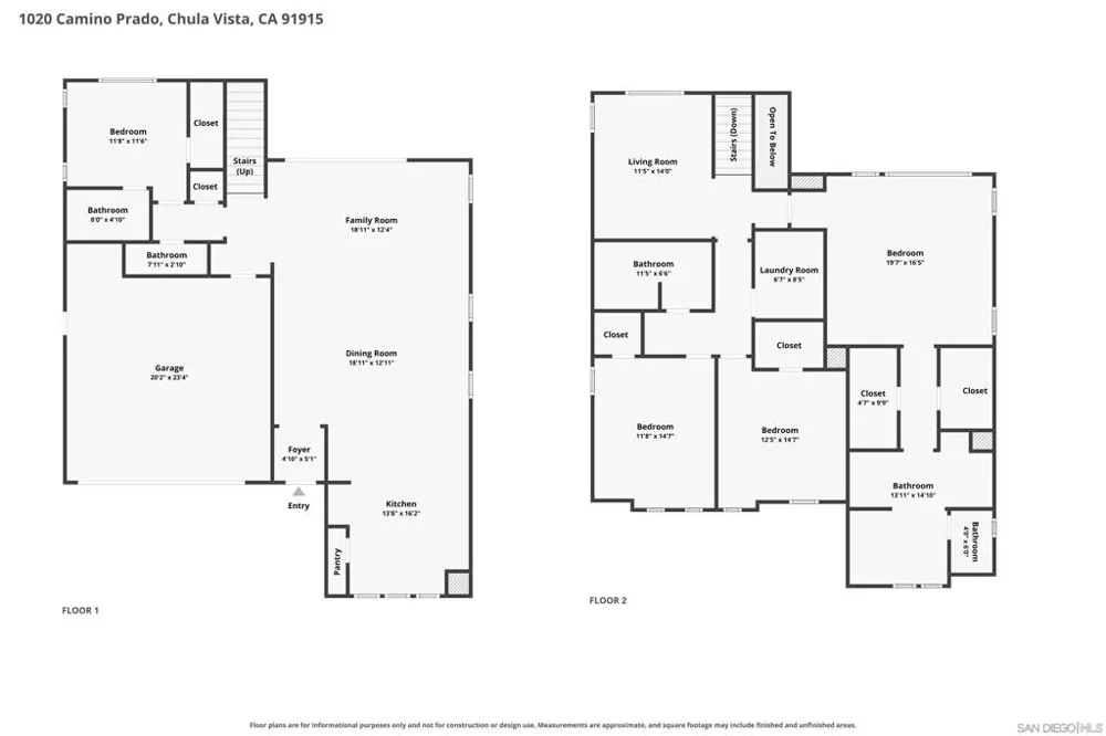 1020 Camino Prado Chula Vista, CA 91913