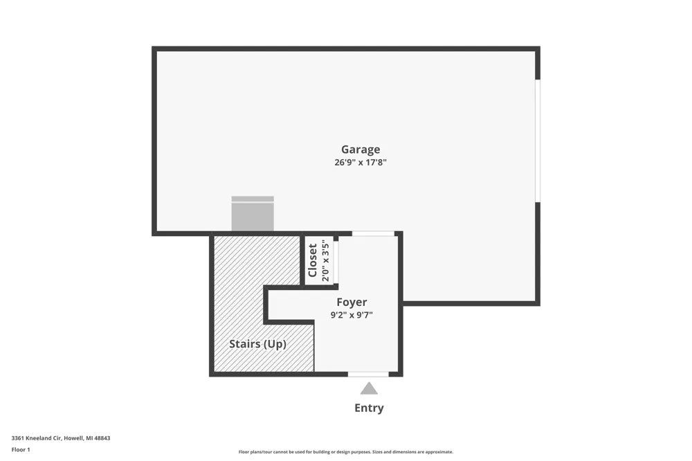 3361 Kneeland Circle Howell, MI 48843