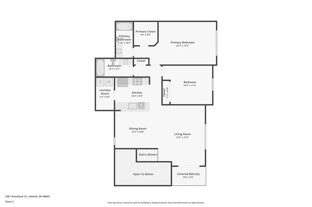 3361 Kneeland Circle Howell, MI 48843