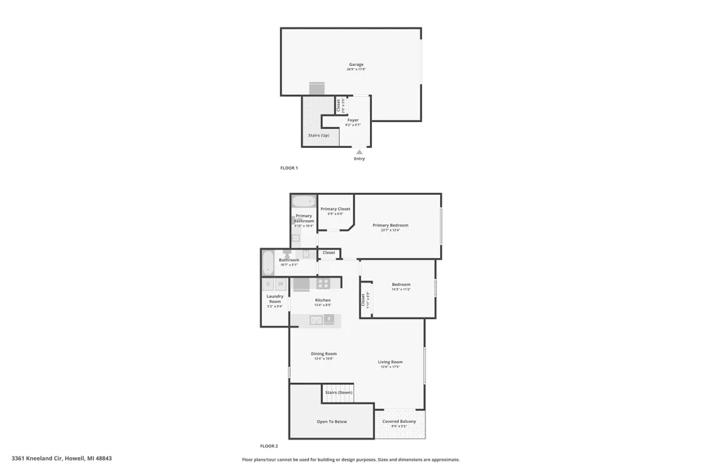 3361 Kneeland Circle Howell, MI 48843
