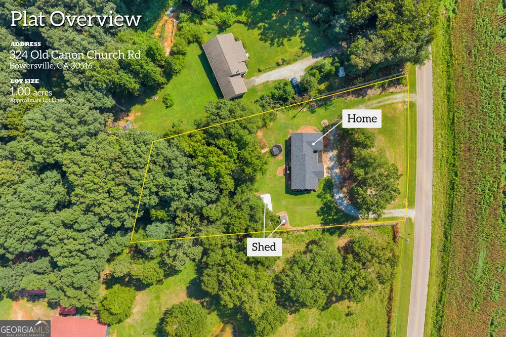 324 Old Canon Church RD Bowersville, GA 30516