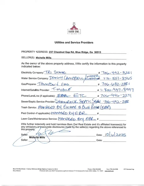 237 Chestnut Gap RD Blue Ridge, GA 30513