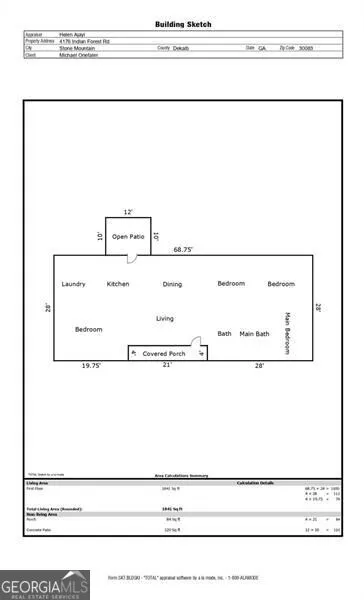 4176 Indian Forest RD Stone Mountain, GA 30083