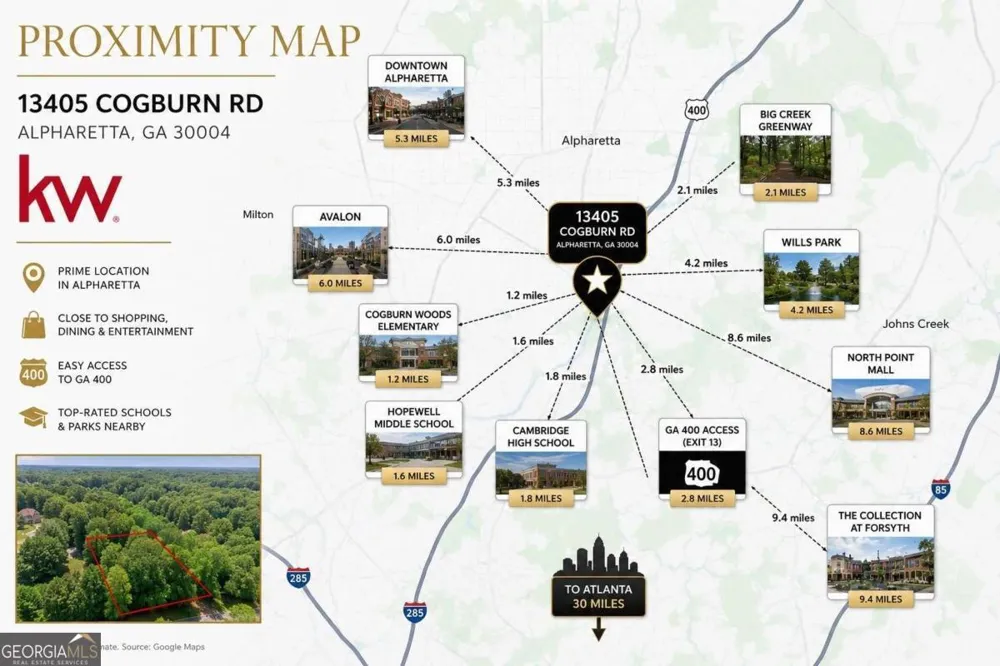 13405 Cogburn RD Milton, GA 30004