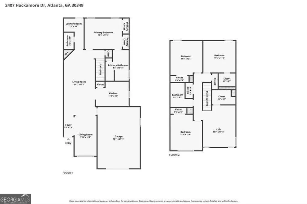 2407 Hackamore DR South Fulton, GA 30349