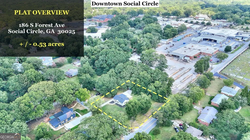 186 S Forest AVE Social Circle, GA 30025