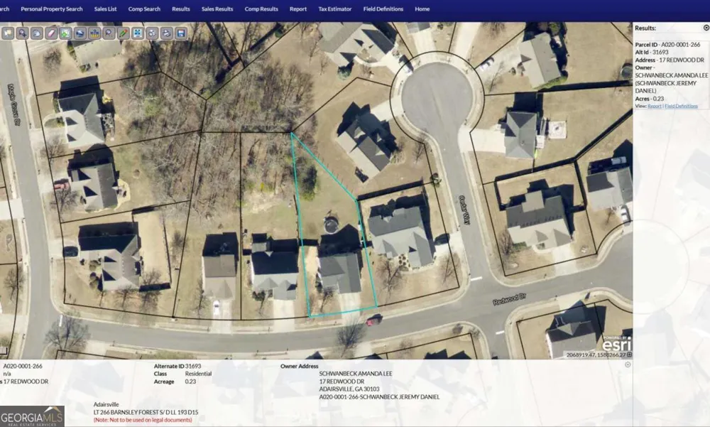17 Redwood DR Adairsville, GA 30103