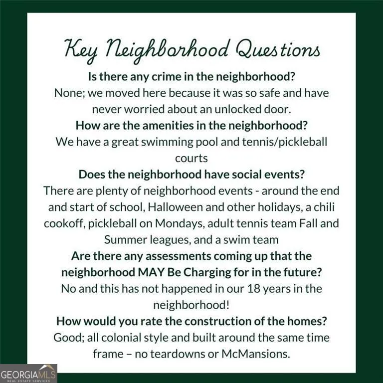2112 Rockland CT Marietta, GA 30062