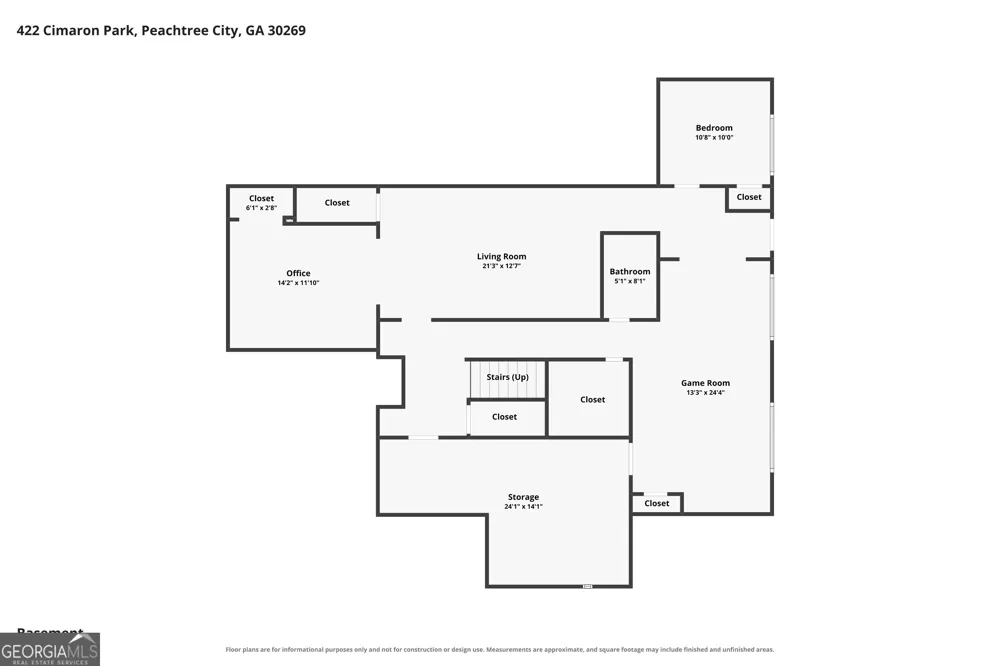 422 Cimaron PARK Peachtree City, GA 30269