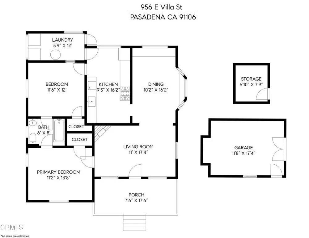 956 E Villa Street Pasadena, CA 91106