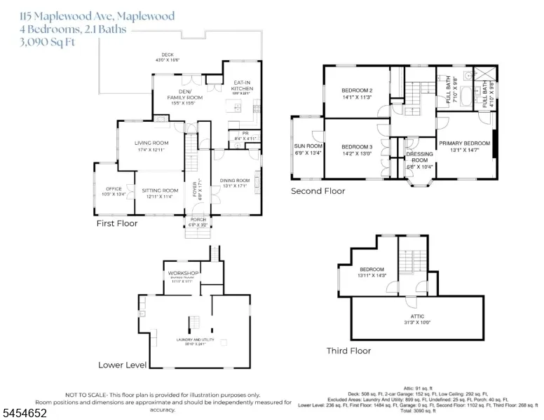 115 Maplewood Ave Maplewood, NJ 07040