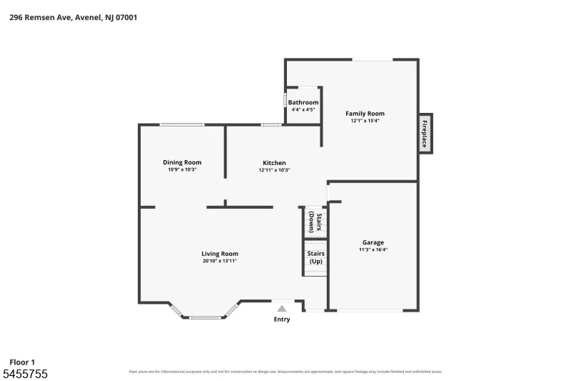 296 Remsen Ave Woodbridge, NJ 07001