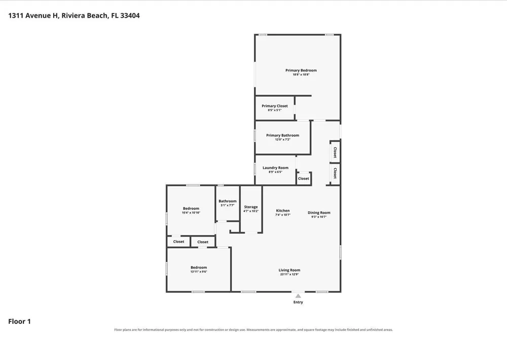 1311 AVENUE H Riviera Beach, FL 33404