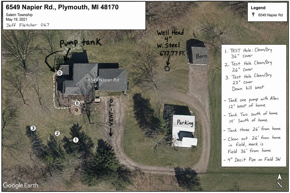 6549 Napier Road Salem Township, MI 48170
