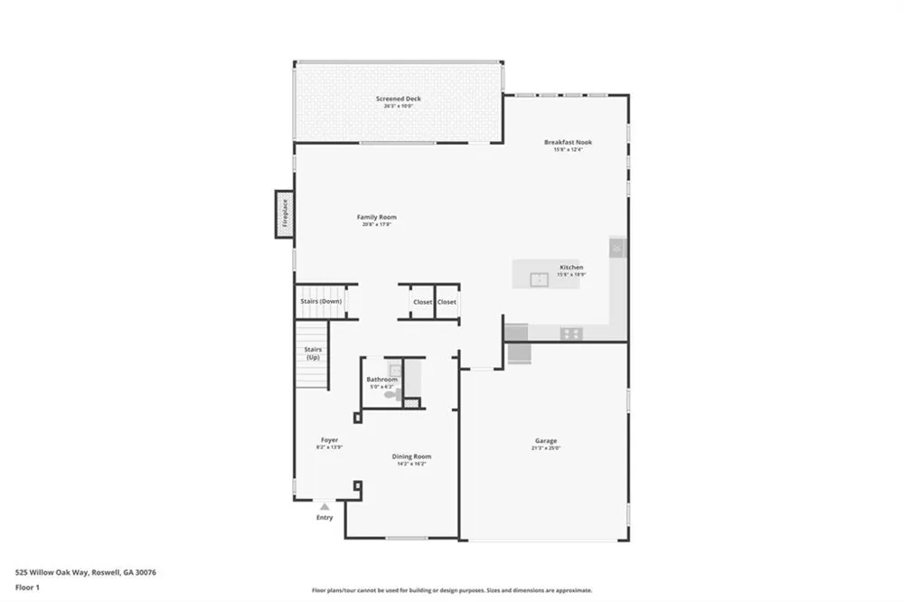 525 Willow Oak Way Roswell, GA 30076