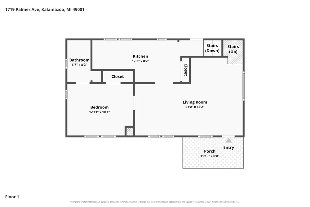 1719 Palmer Avenue Kalamazoo, MI 49001