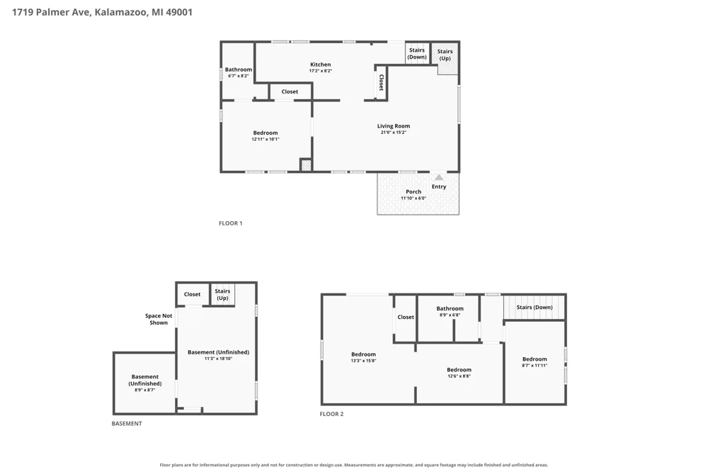 1719 Palmer Avenue Kalamazoo, MI 49001