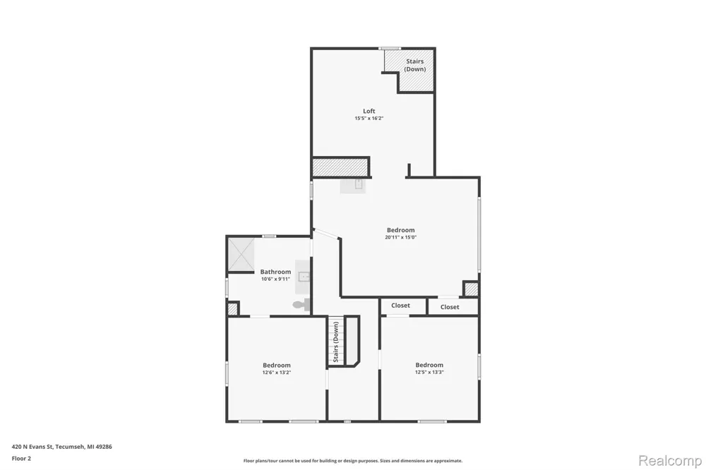 420 Evans Street Tecumseh City, MI 49286
