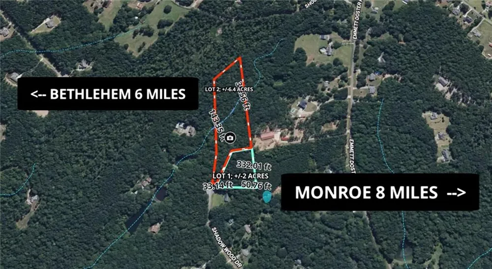 0 Shadow Wood Drive #Lot 2 Monroe, GA 30656