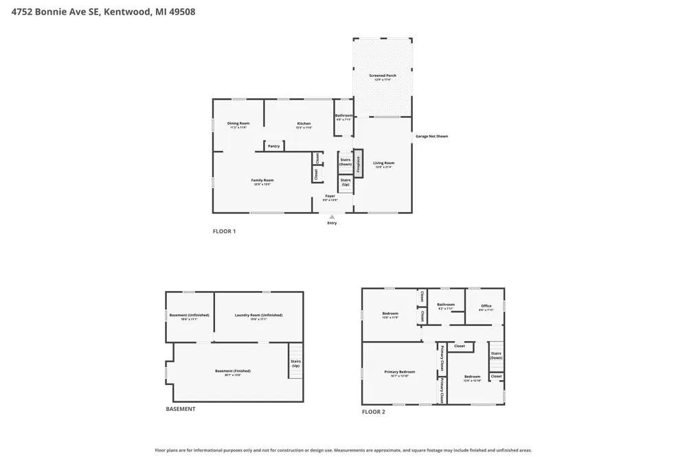 4752 Bonnie Avenue SE Kentwood, MI 49508