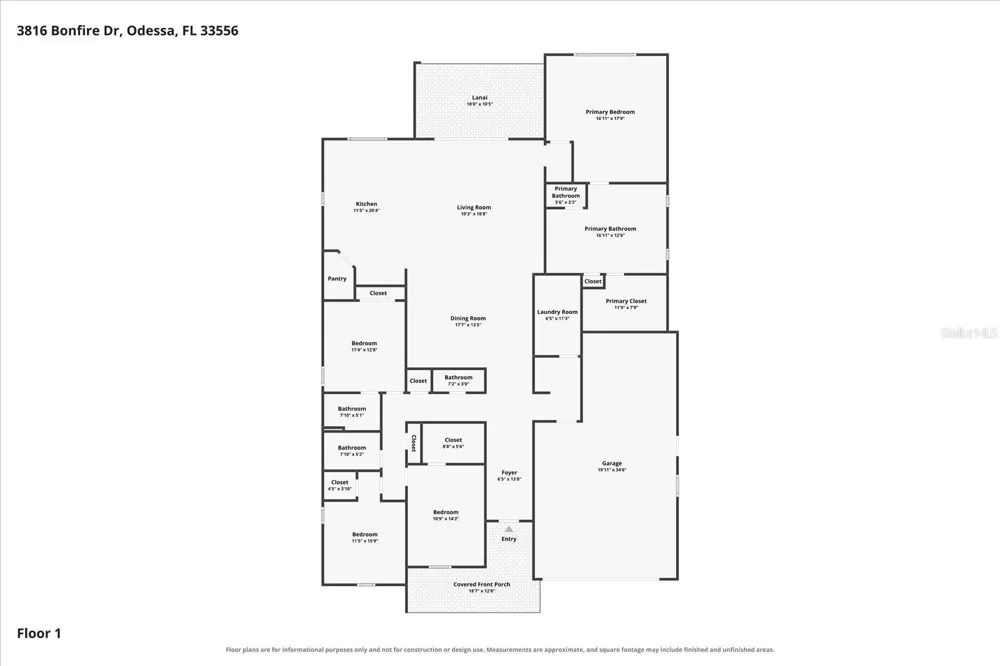3816 BONFIRE DRIVE Odessa, FL 33556