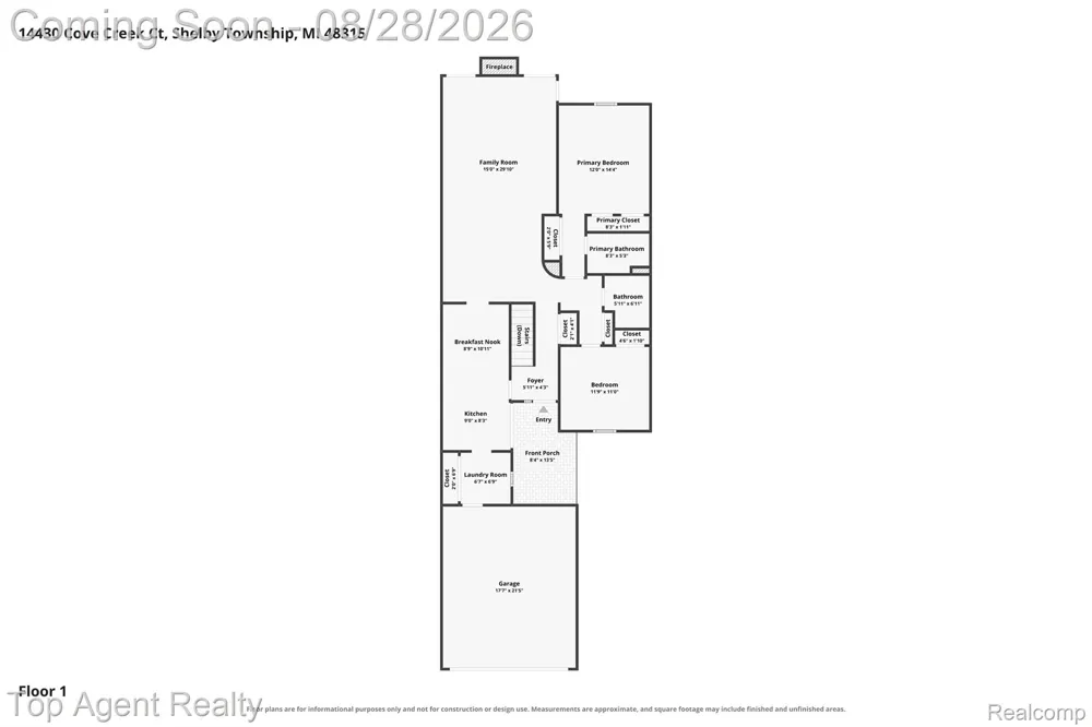14430 Cove Creek Court Shelby Charter Township, MI 48315