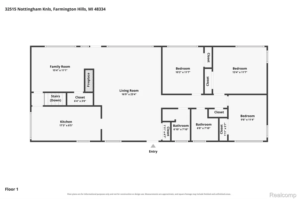 32515 Nottingham Knolls Farmington Hills City, MI 48334