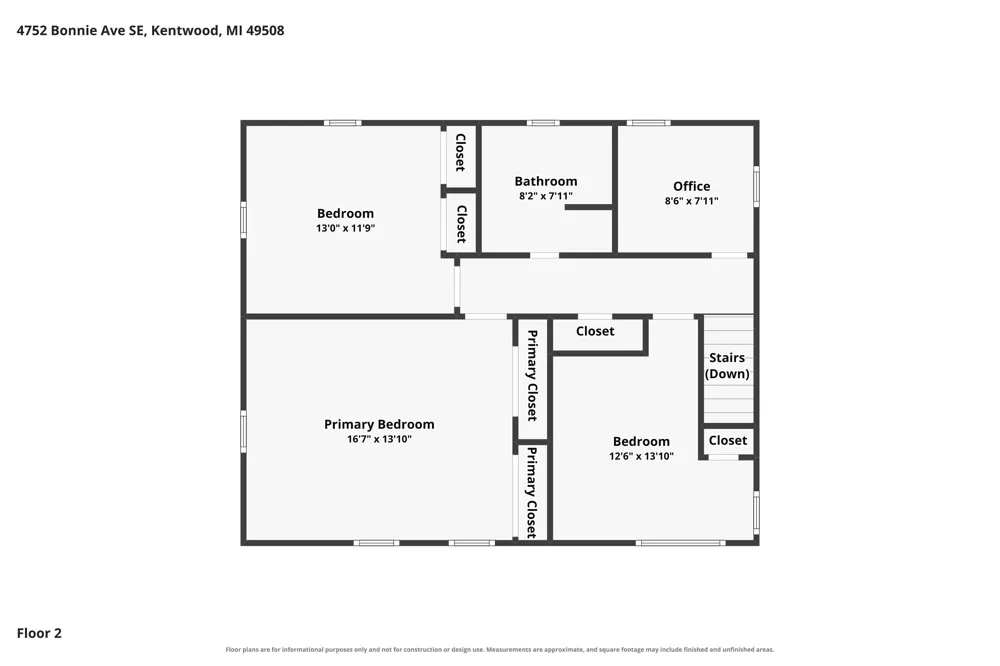 4752 Bonnie Avenue SE Kentwood City, MI 49508