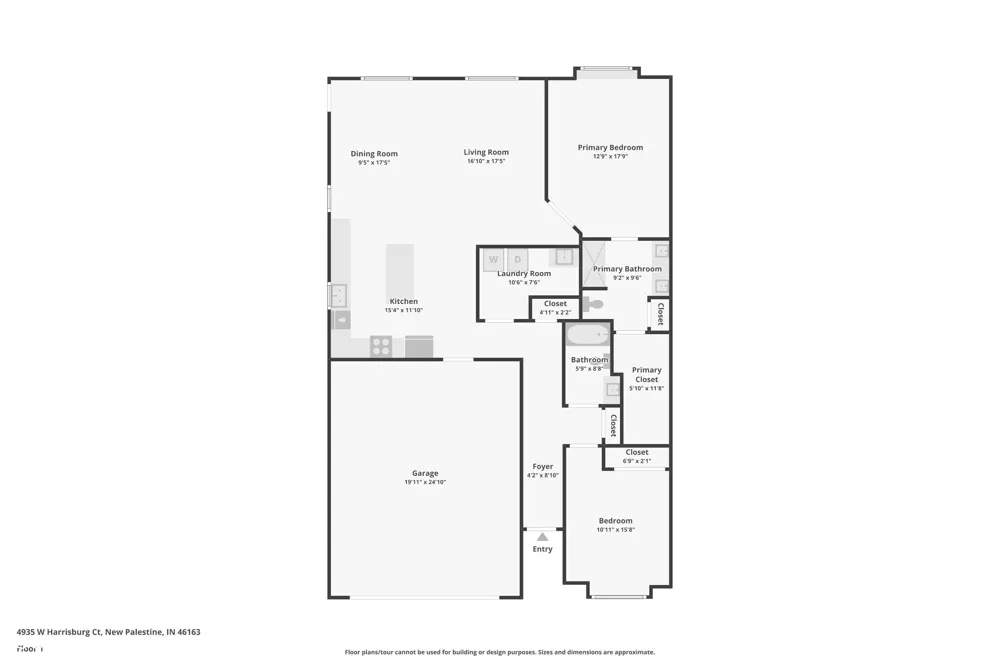 4935 W Harrisburg Court New Palestine, IN 46163