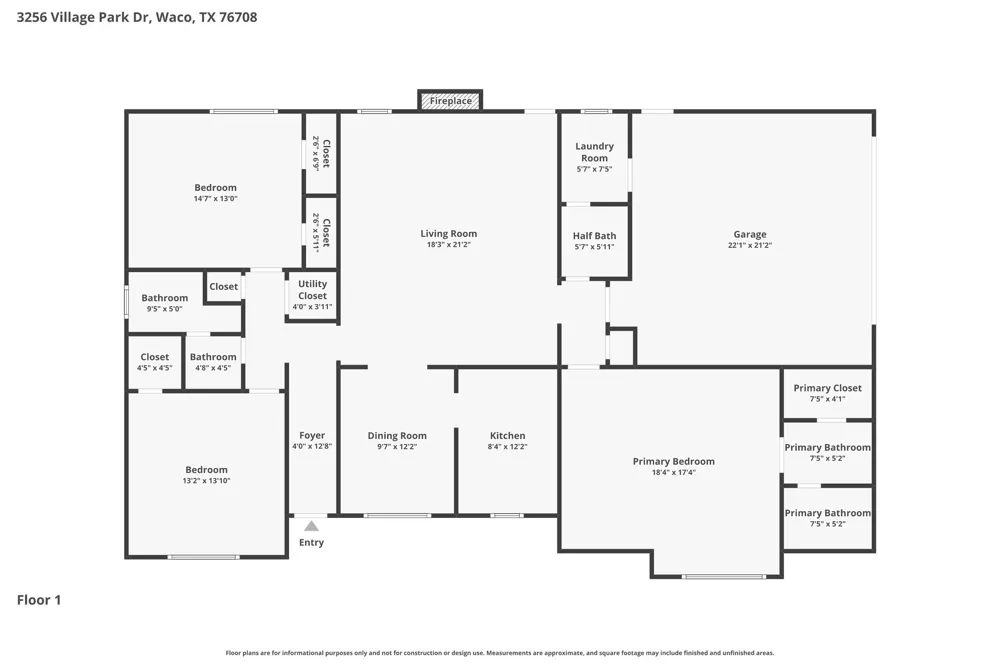 3256 Village Park Drive Waco, TX 76708