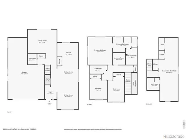 805 Mt Sneffels Avenue Severance, CO 80550
