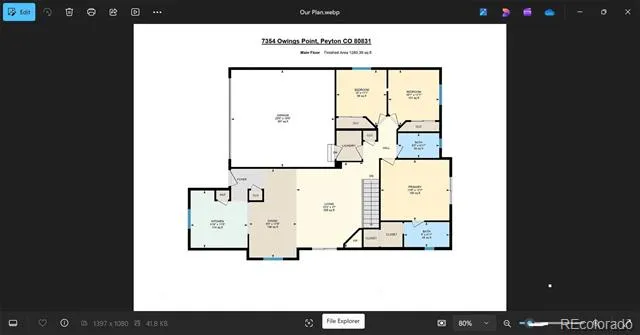 7354 Owings Point Peyton, CO 80831