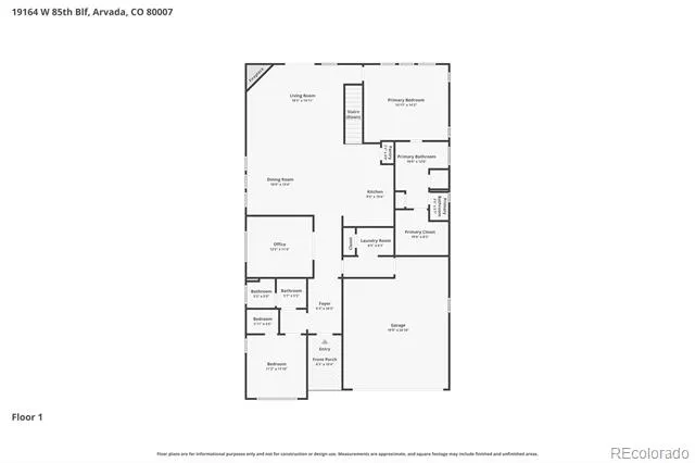 19164 W 85th Bluff Arvada, CO 80007