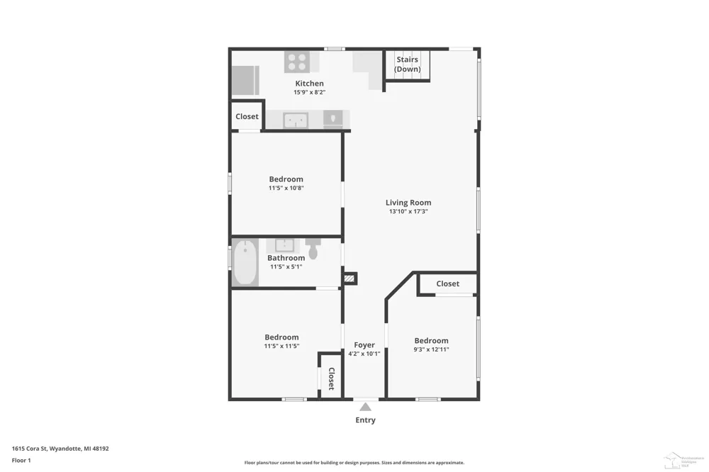 1615 Cora Street Wyandotte City, MI 48192