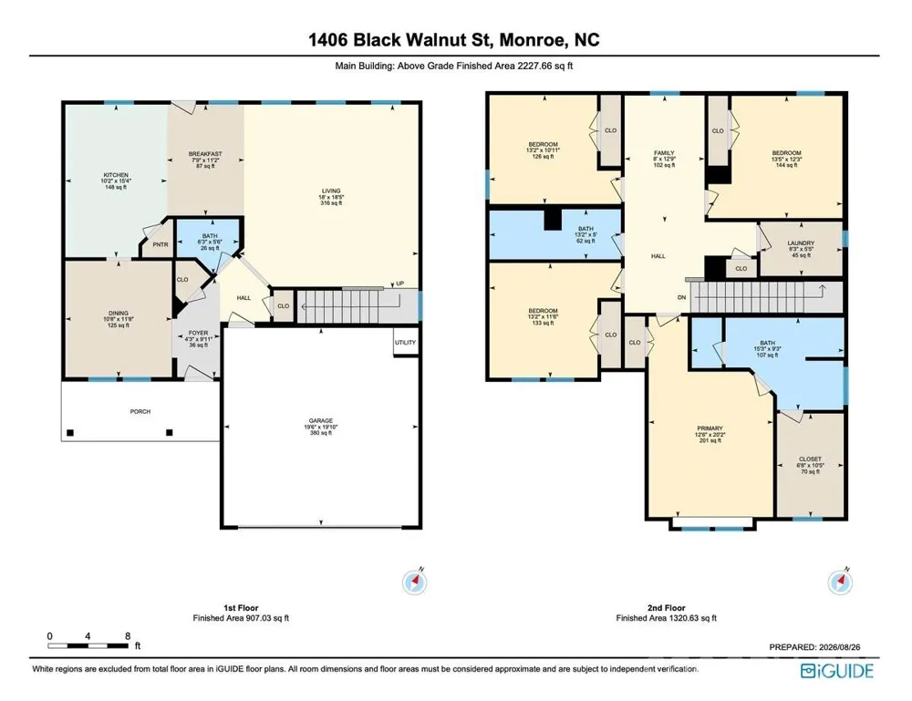 1406 Black Walnut Street Monroe, NC 28112