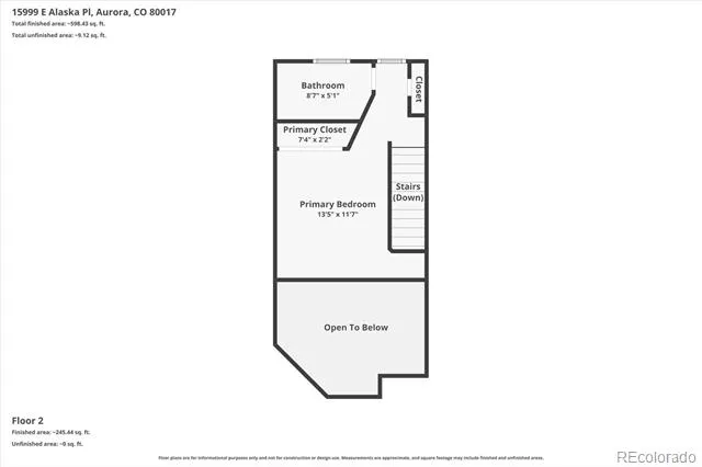15999 E Alaska Place #B Aurora, CO 80017