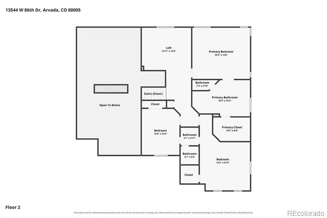 13544 W 86th Drive Arvada, CO 80005