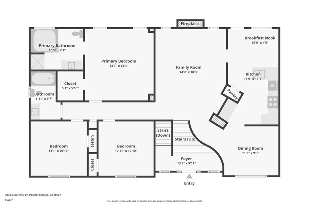 3833 Deercreek Drive Powder Springs, GA 30127