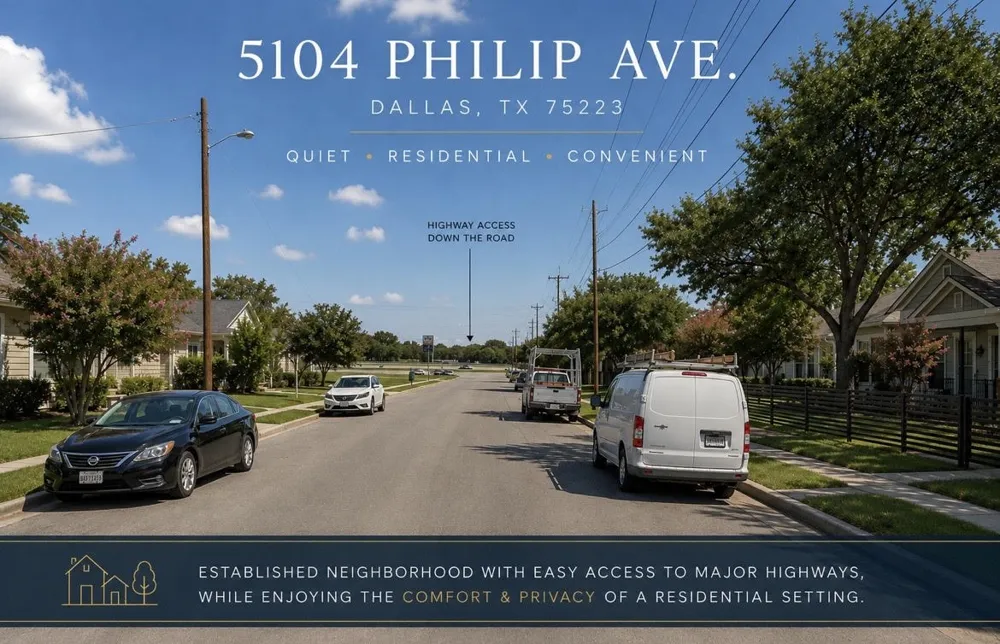 5104 Philip Avenue Dallas, TX 75223