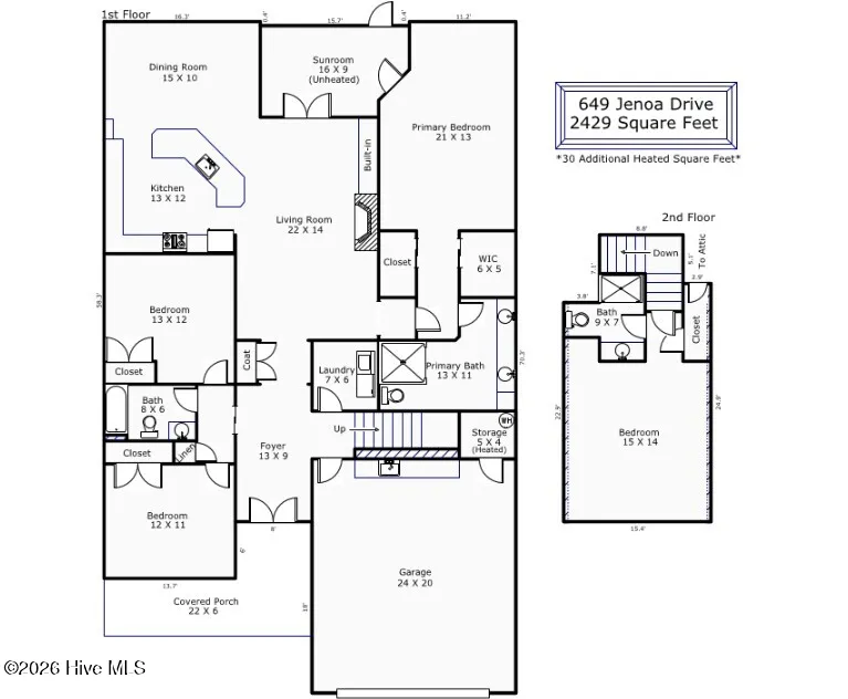 649 Jenoa Loop Castle Hayne, NC 28429