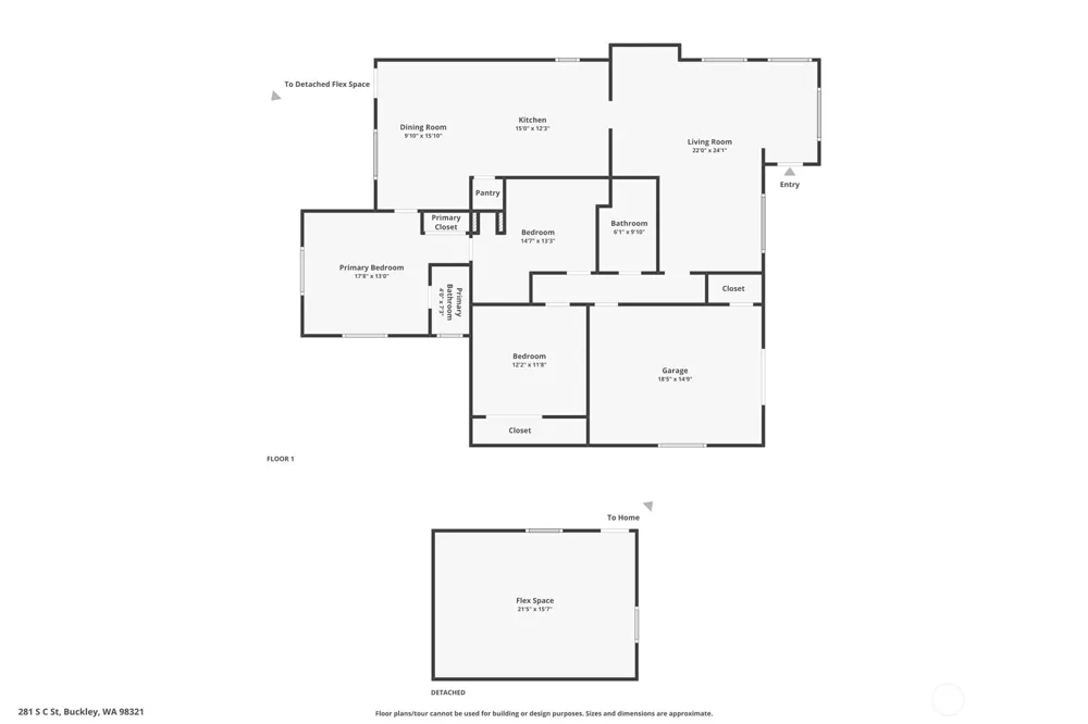 281 S C STREET Buckley, WA 98321
