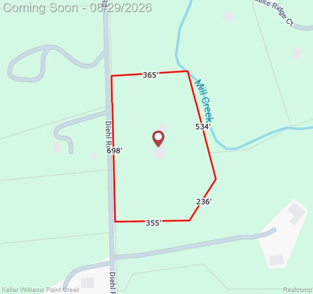 5263 Diehl Road Hadley Township, MI 48455