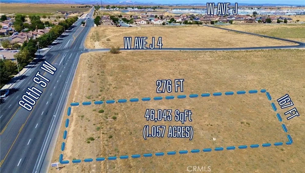 W VAC/ VIC SEC 60TH ST W & W AVENUE J 4 Lancaster, CA 93536